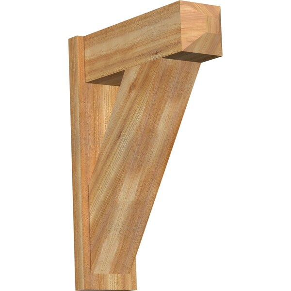 Ekena Millwork Traditional Rough Sawn Craftsman Outlooker, Western Red Cedar, 8"W x 24"D x 32"H OUT08X24X32TRA04RWR - main